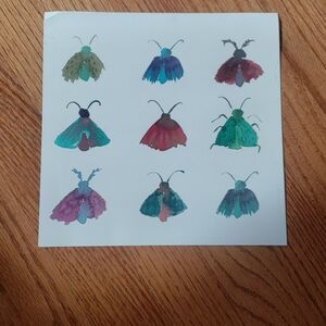 Watercolor Moth Print